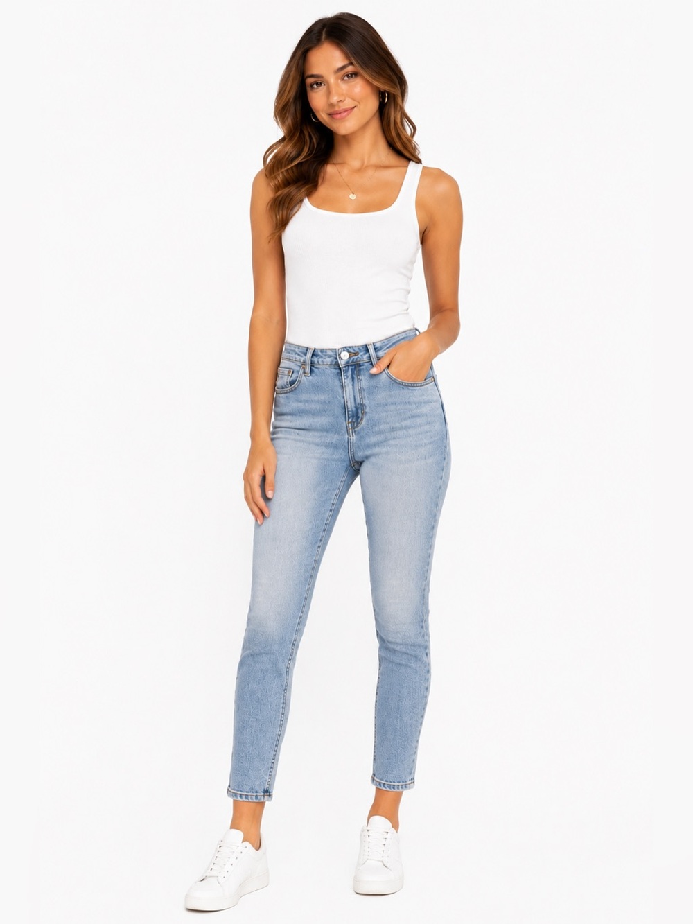 Judy Blue Light Wash Skinny Jeans